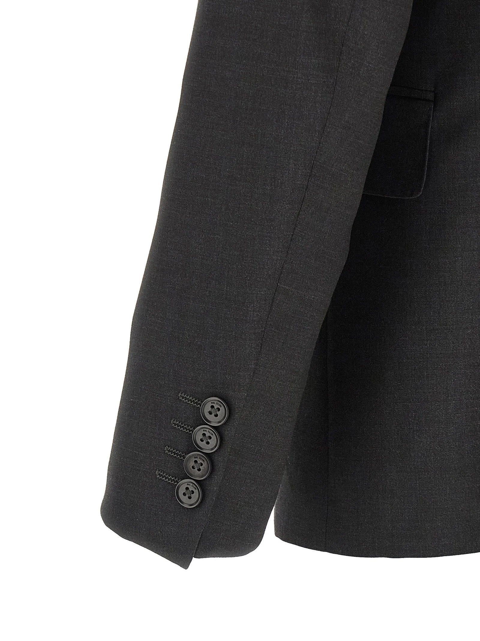 Pal Zileri Gray Viscose Two-Piece Suit