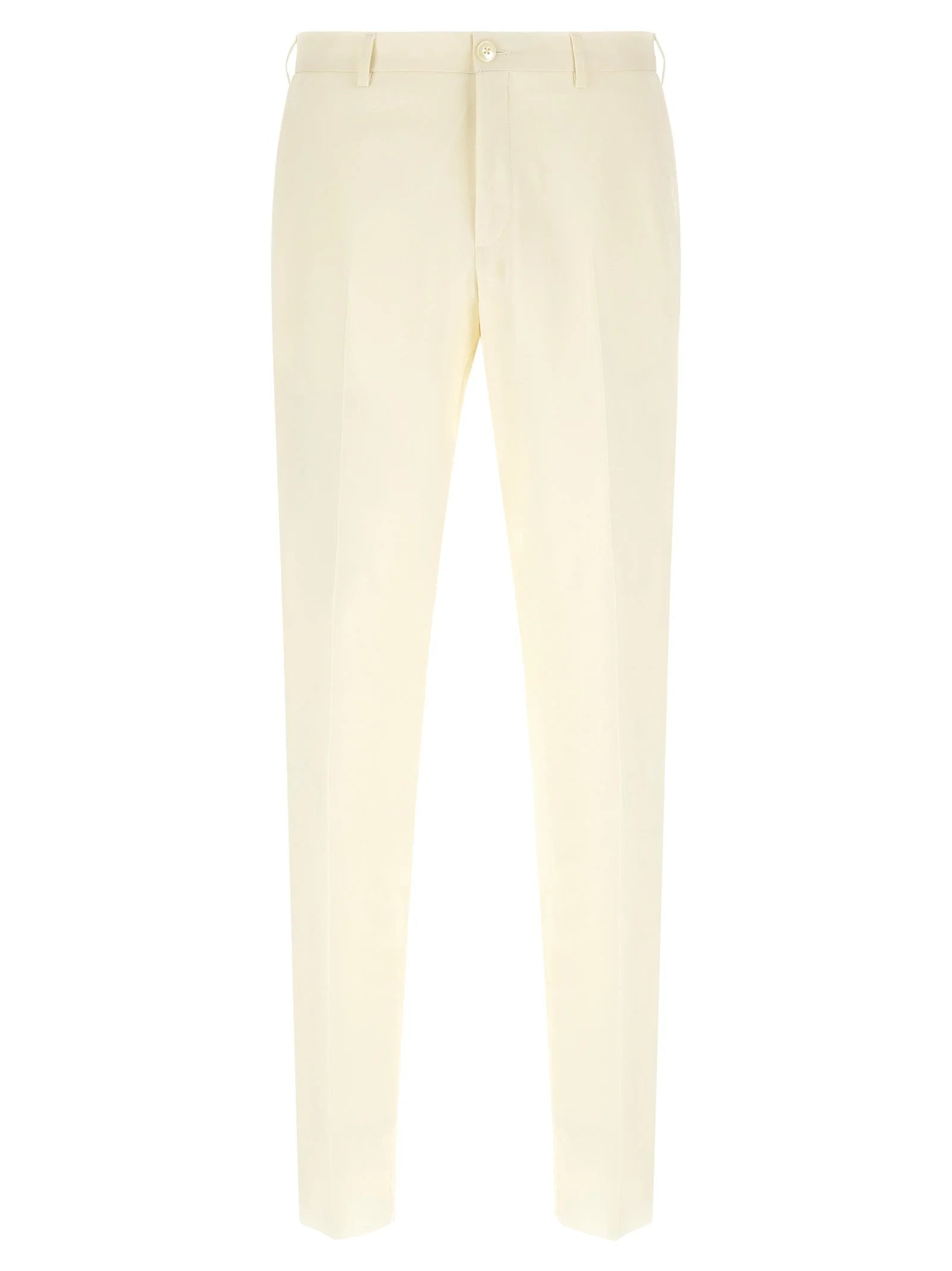 Pal Zileri White Wool Two-Piece Suit