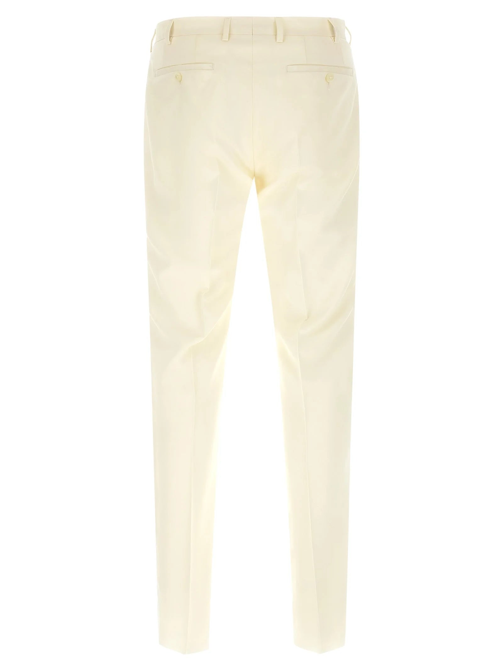 Pal Zileri White Wool Two-Piece Suit