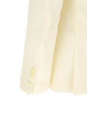 Pal Zileri White Wool Two-Piece Suit