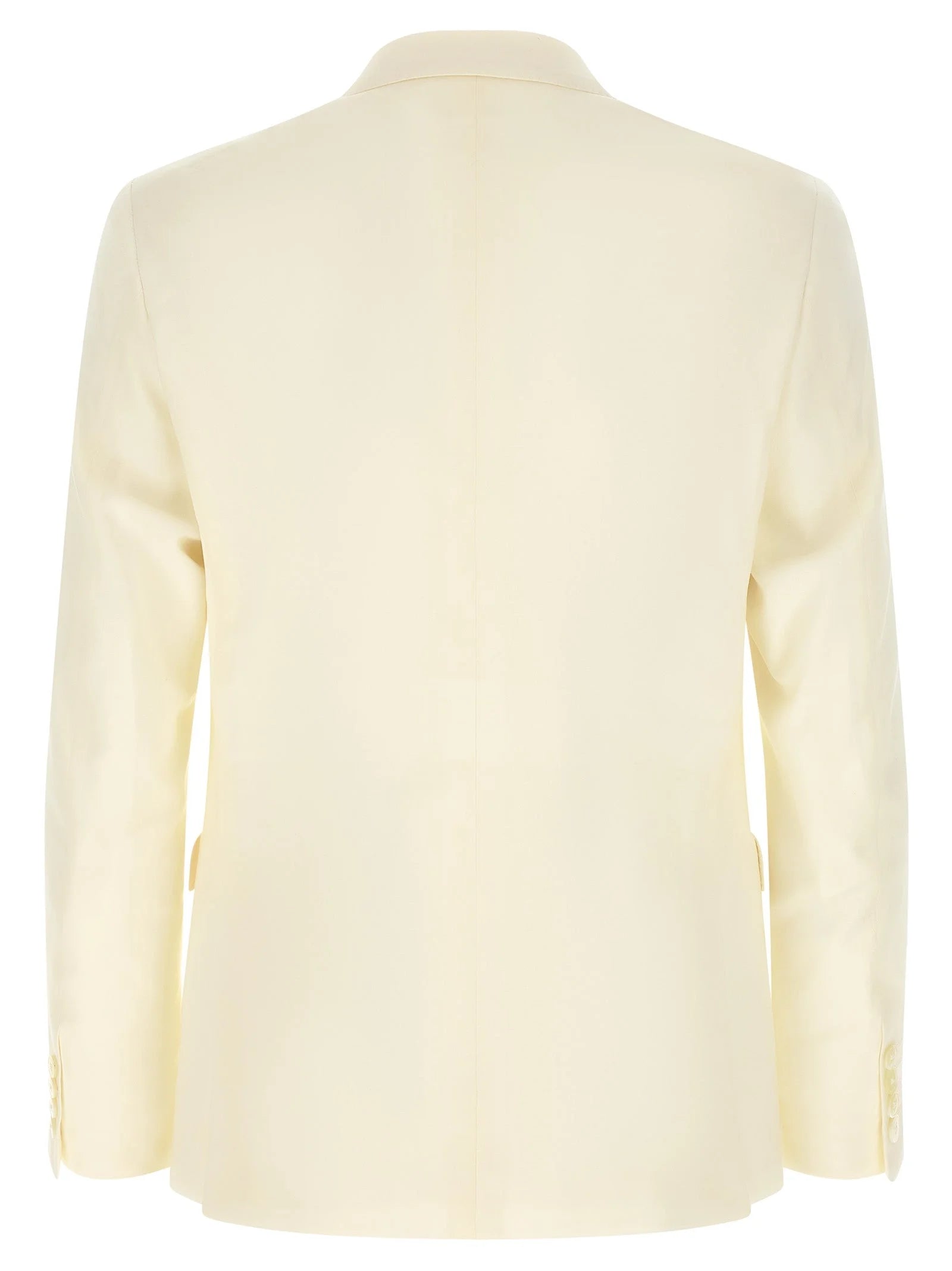 Pal Zileri White Wool Two-Piece Suit