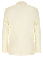 Pal Zileri White Wool Two-Piece Suit