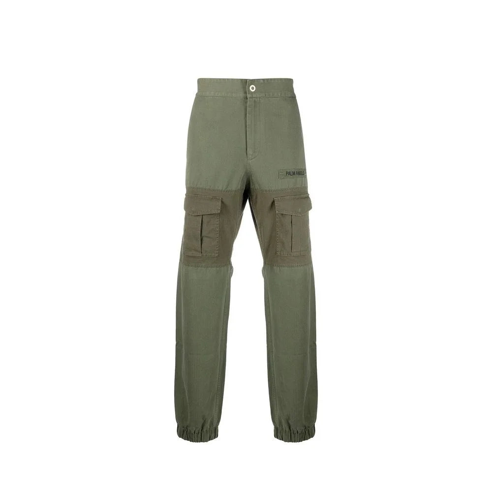 Palm Angels Bicolor Cotton Cargo Pants - 44