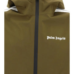 Palm Angels Bicolor Polyethylene Full-Length Jacket - S