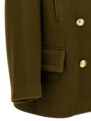Palm Angels Bicolor Virgin Wool Coat - IT38