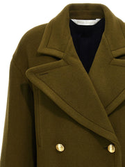 Palm Angels Bicolor Virgin Wool Coat - IT38