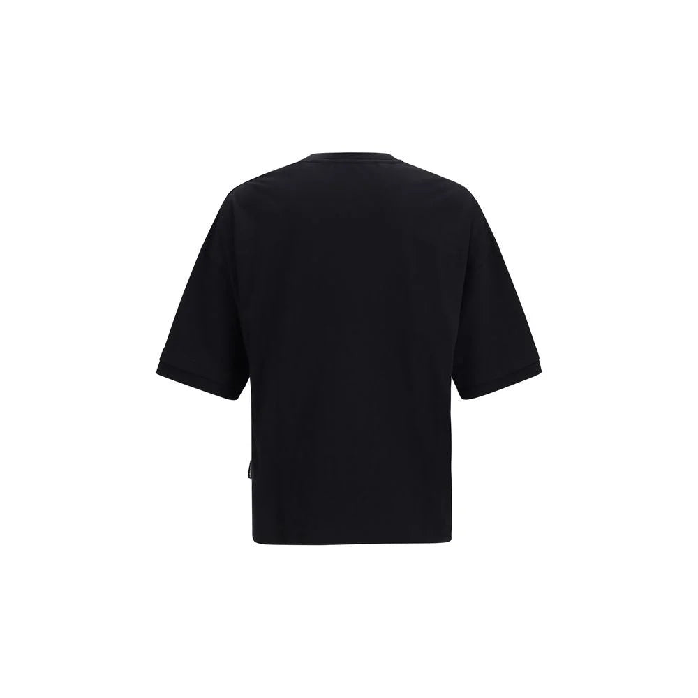 Palm Angels Czarna Bluza Sportowa z Bawełny