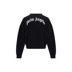 Palm Angels Fekete Pamut Pulóver