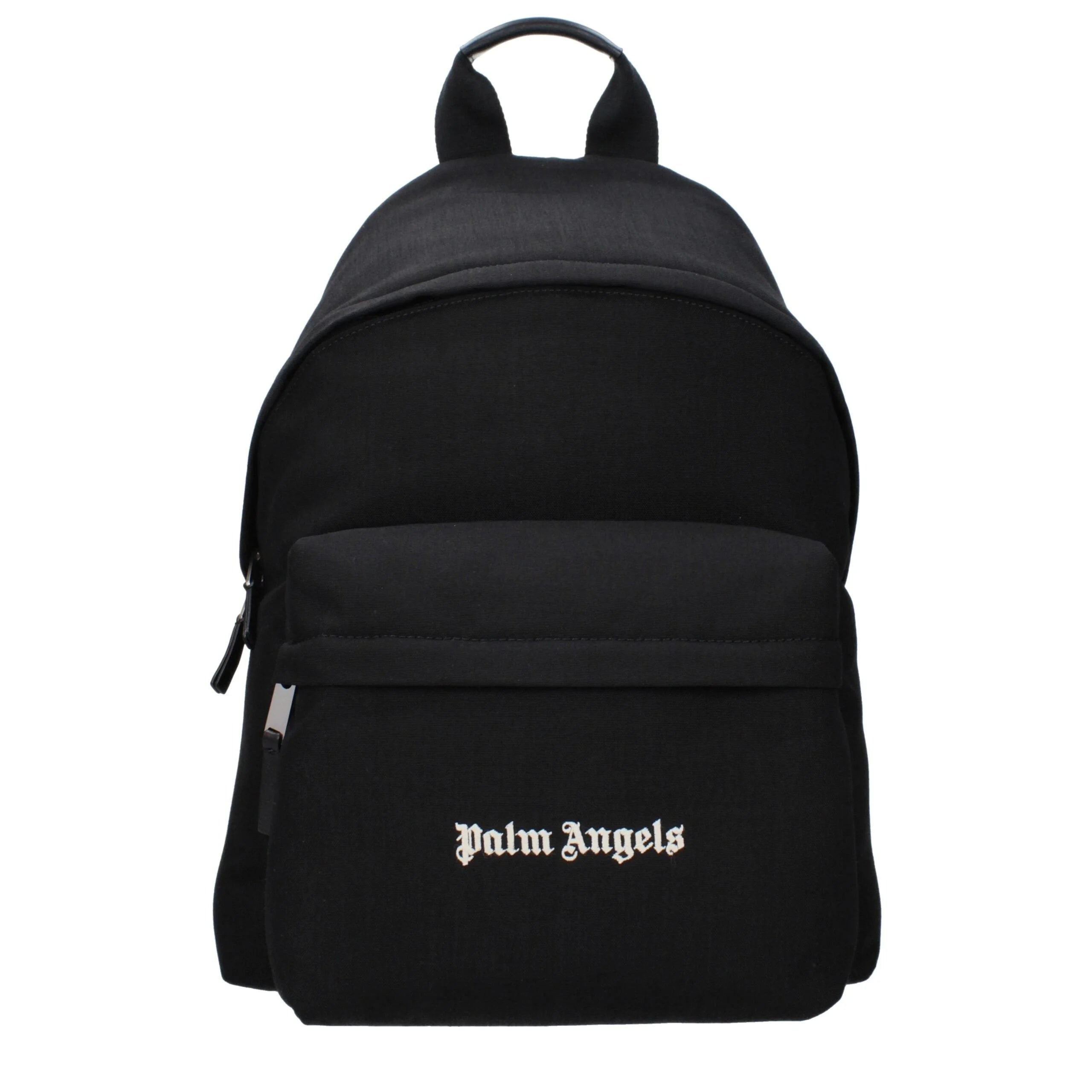 Palm Angels Black Fabric Backpacks