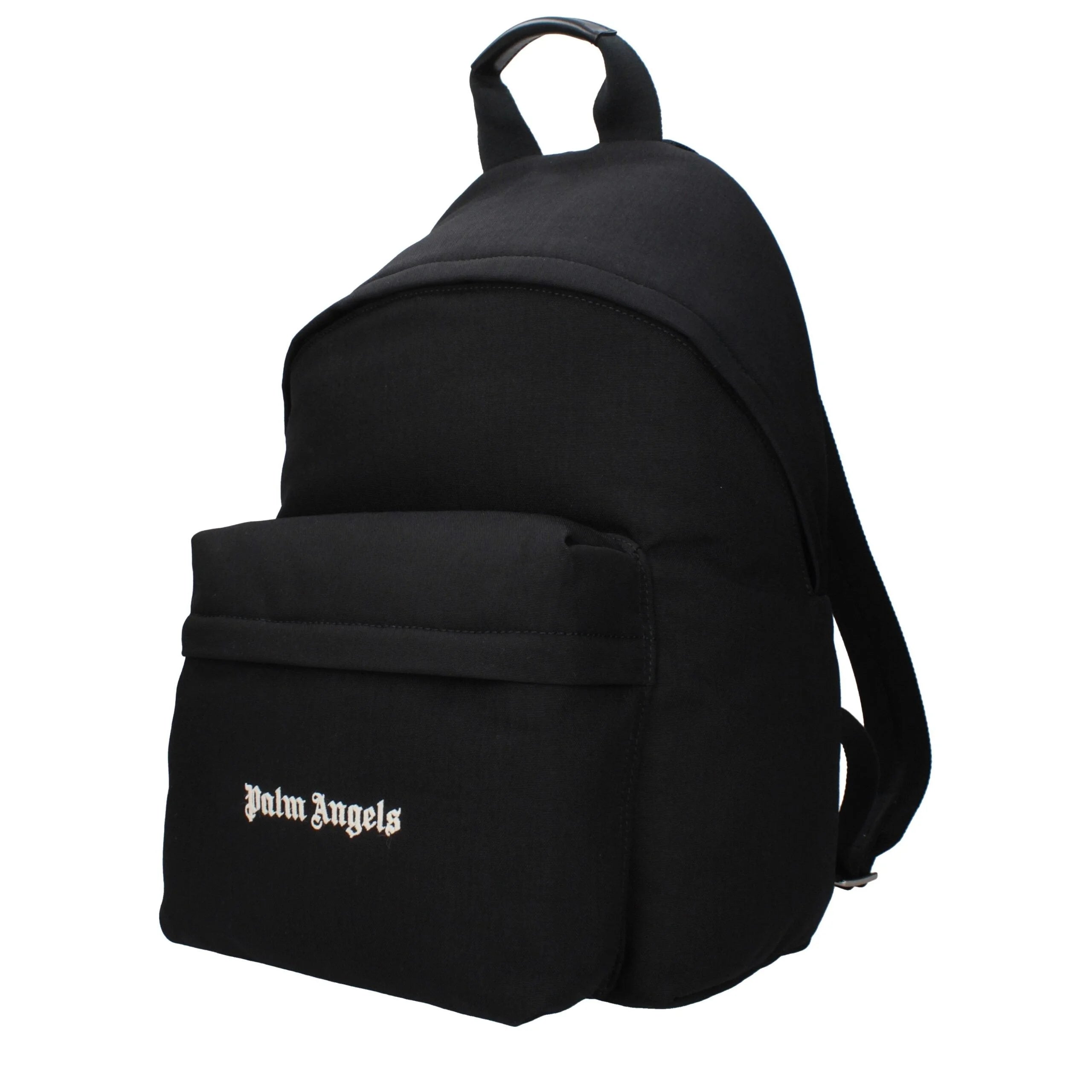 Palm Angels Black Fabric Backpacks