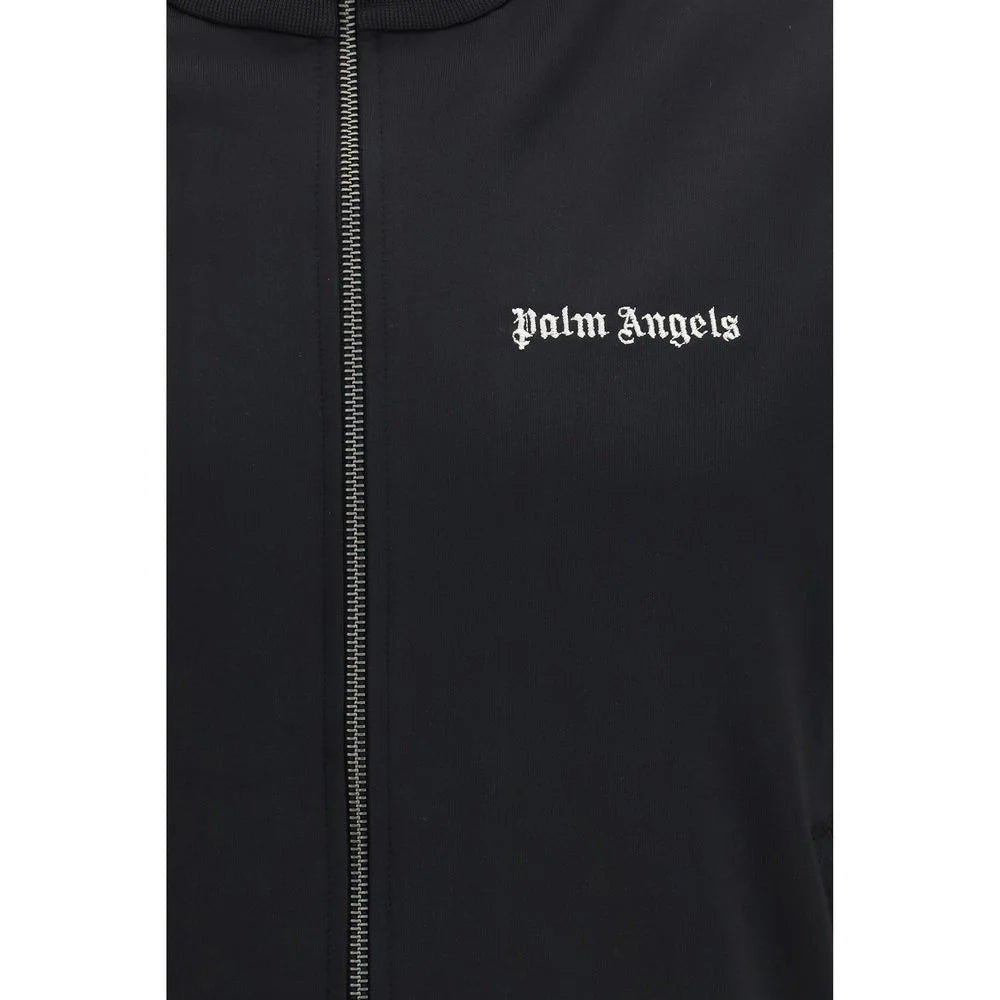 Palm Angels Black Polyester Sweatshirt