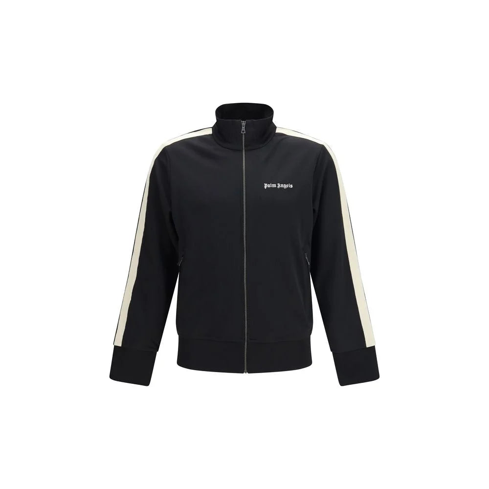 Palm Angels Black Polyester Sweatshirt