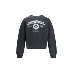 Palm Angels Dollar Loose Crew Vintage Sweatshir - Sweatshirts