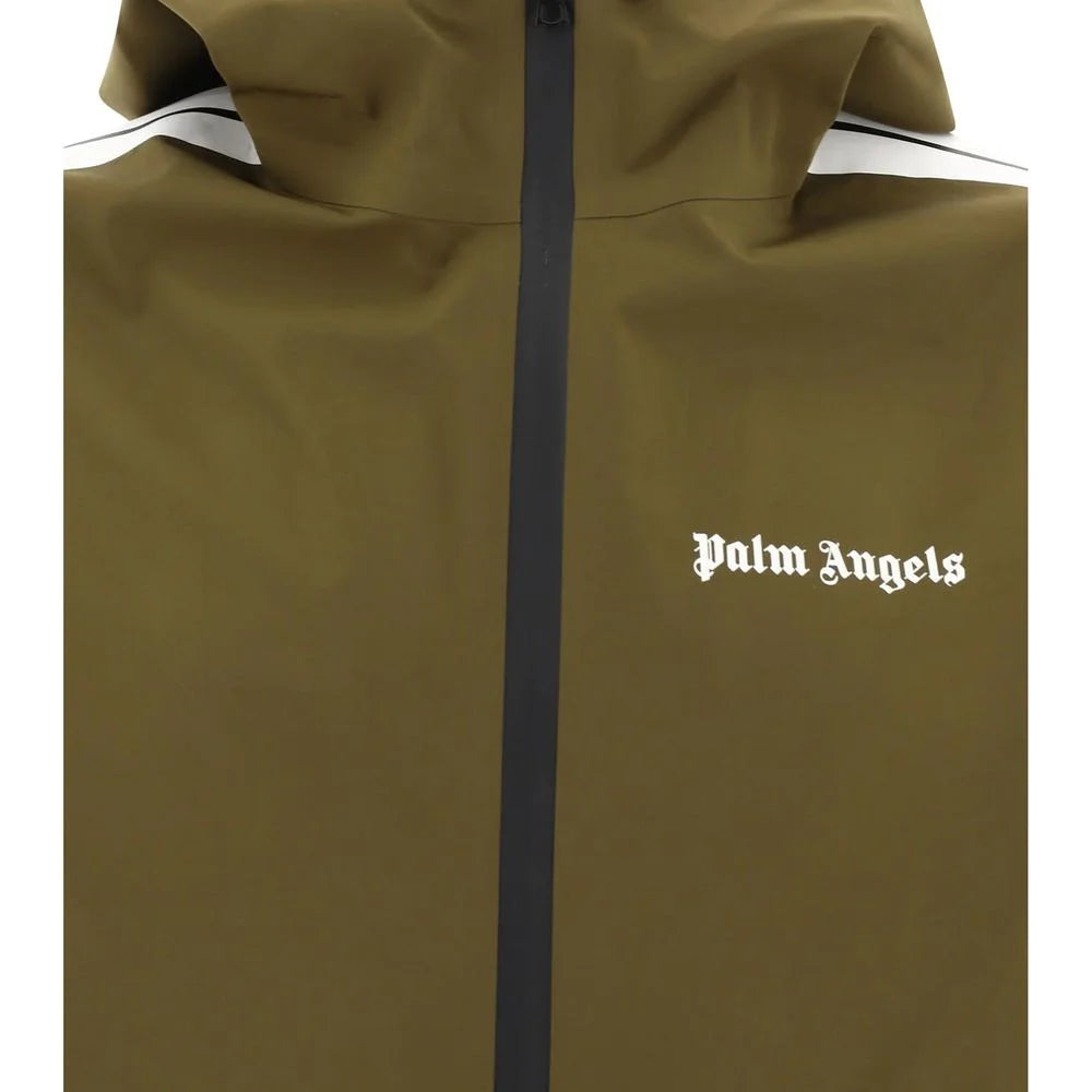 Palm Angels Green Polyethylene Shell Jacket - S