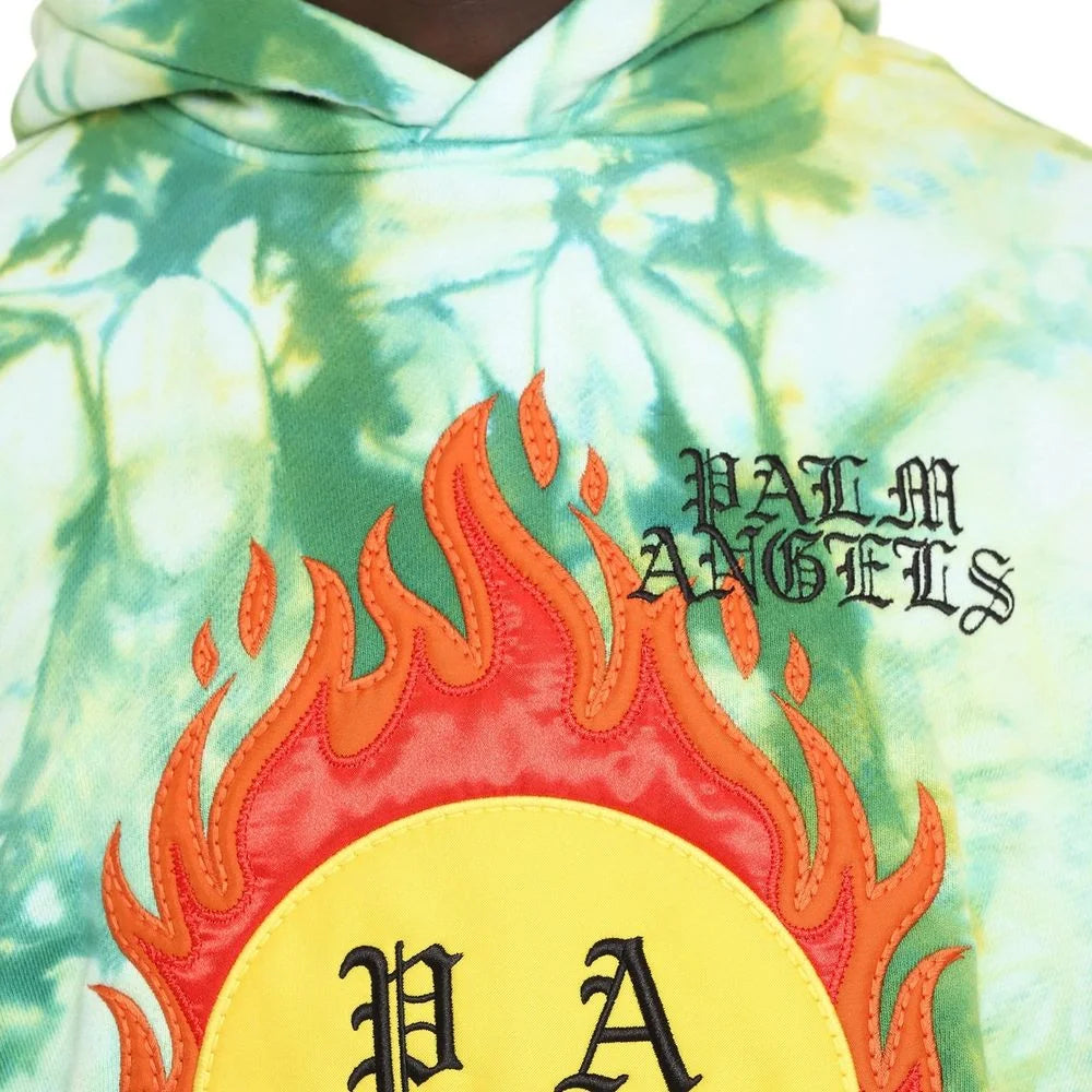 Palm Angels Hoodie Patch Sweatshirt - Hoodies
