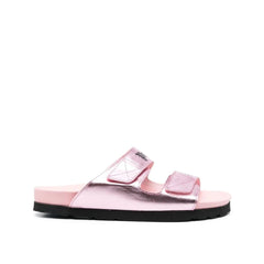 Palm Angels Multicolor Calfskin Strap-On Sandals - EU39/US9