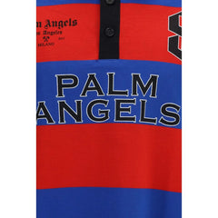 Palm Angels Multicolor Cotton Polo Shirt