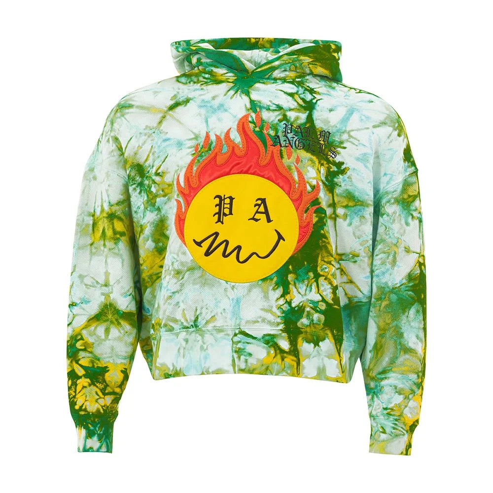Palm Angels Multicolor Cotton Sweatshirt - XS - Hoodies