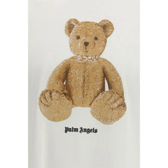 Palm Angels Vit Bomull T-Shirt