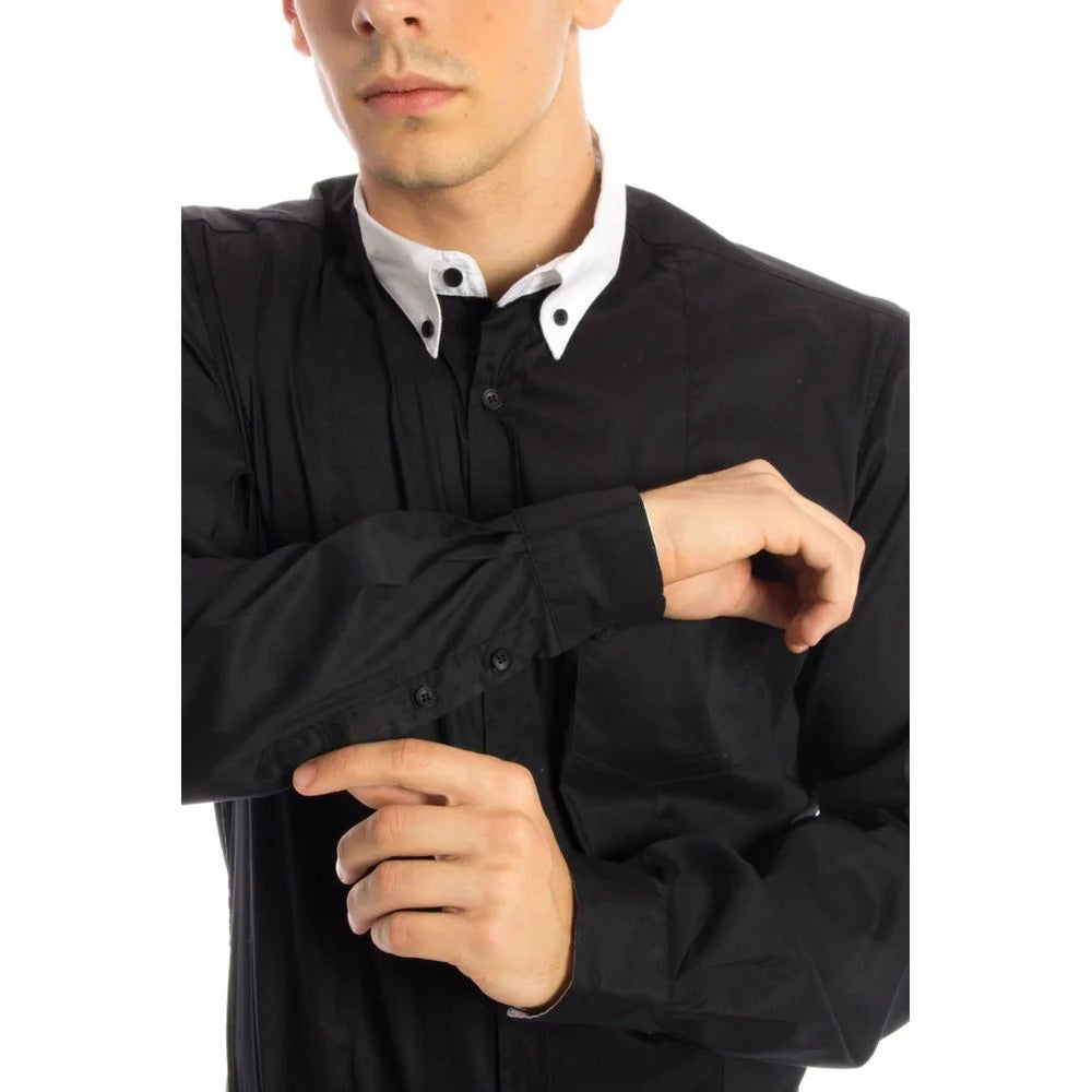 Papete Black Cotton Shirt - XXL - Shirts