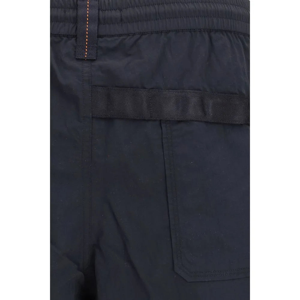 Parajumpers Black Polyamide Bermuda Shorts