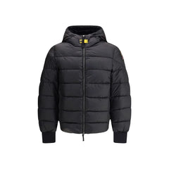 Parajumpers Black Polyamide Jacket Coat - XL