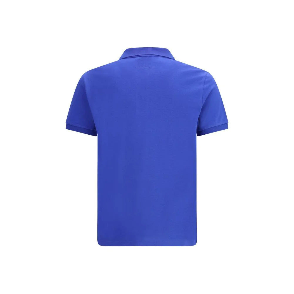 Parajumpers Blue Cotton Polo Shirt