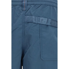 Parajumpers Blue Polyamide Bermuda Shorts