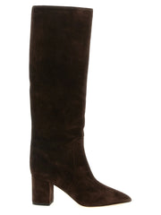 Paris Texas Brown Calfskin Over The Knee