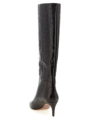 Paris Texas Brown Calfskin Over The Knee