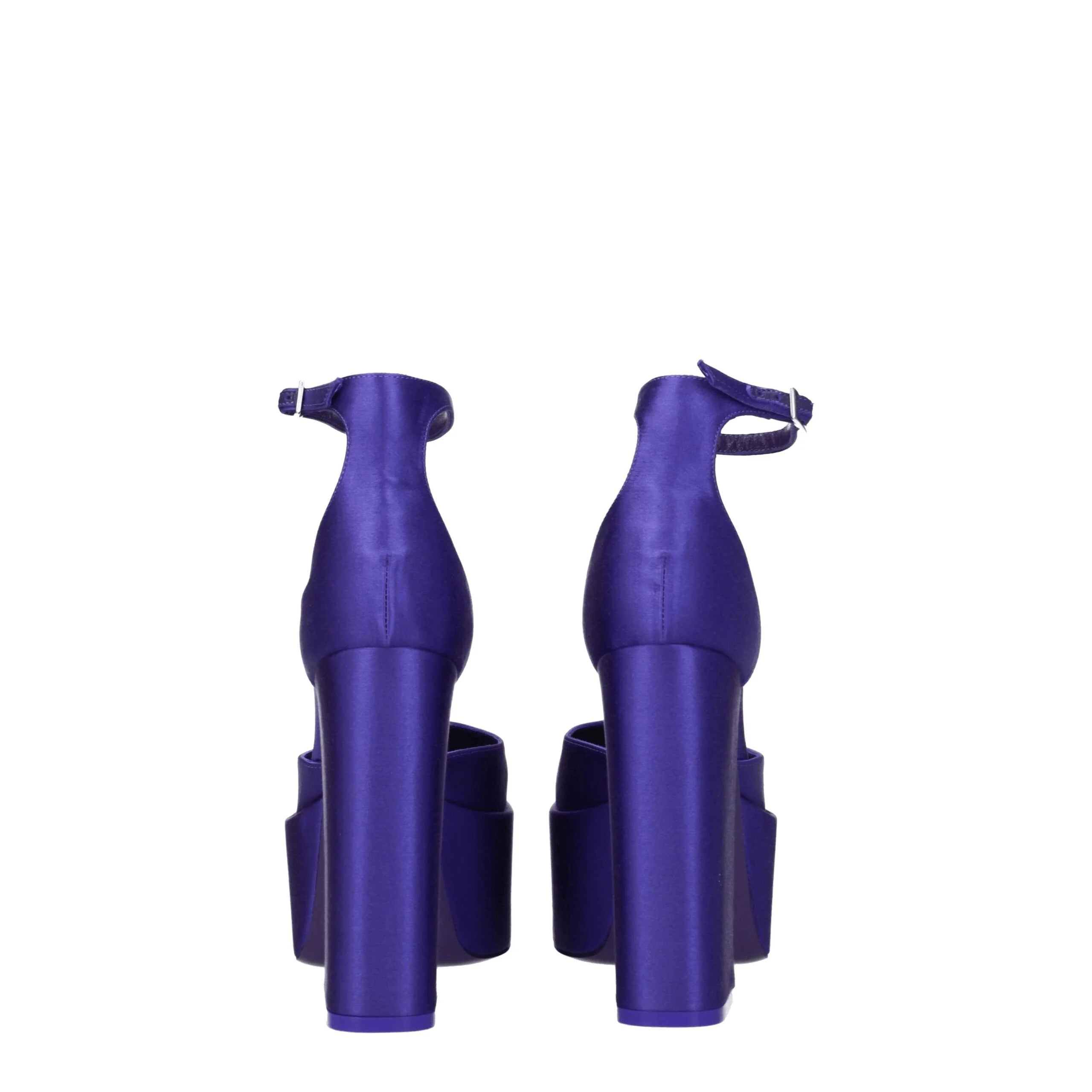 Paris Texas Purple Satin Platforms - EU38.5/US8.5