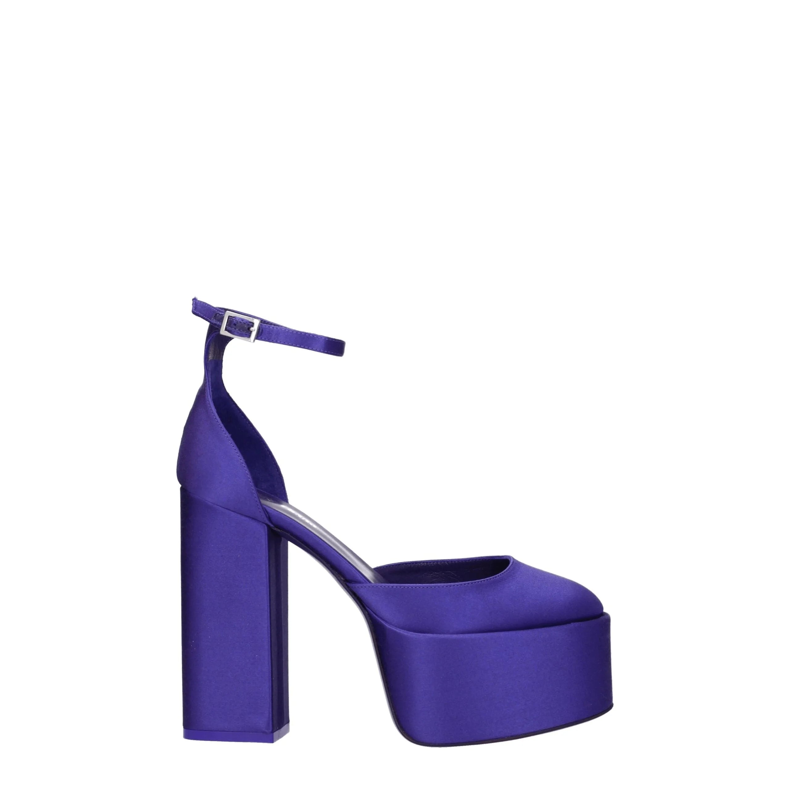 Paris Texas Purple Satin Platforms - EU38.5/US8.5