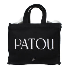 Patou Black Cotton Handbag