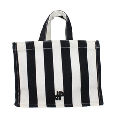 Patou Black Fabric Handbag