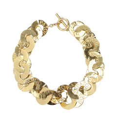 Patou Gold Brass Necklace