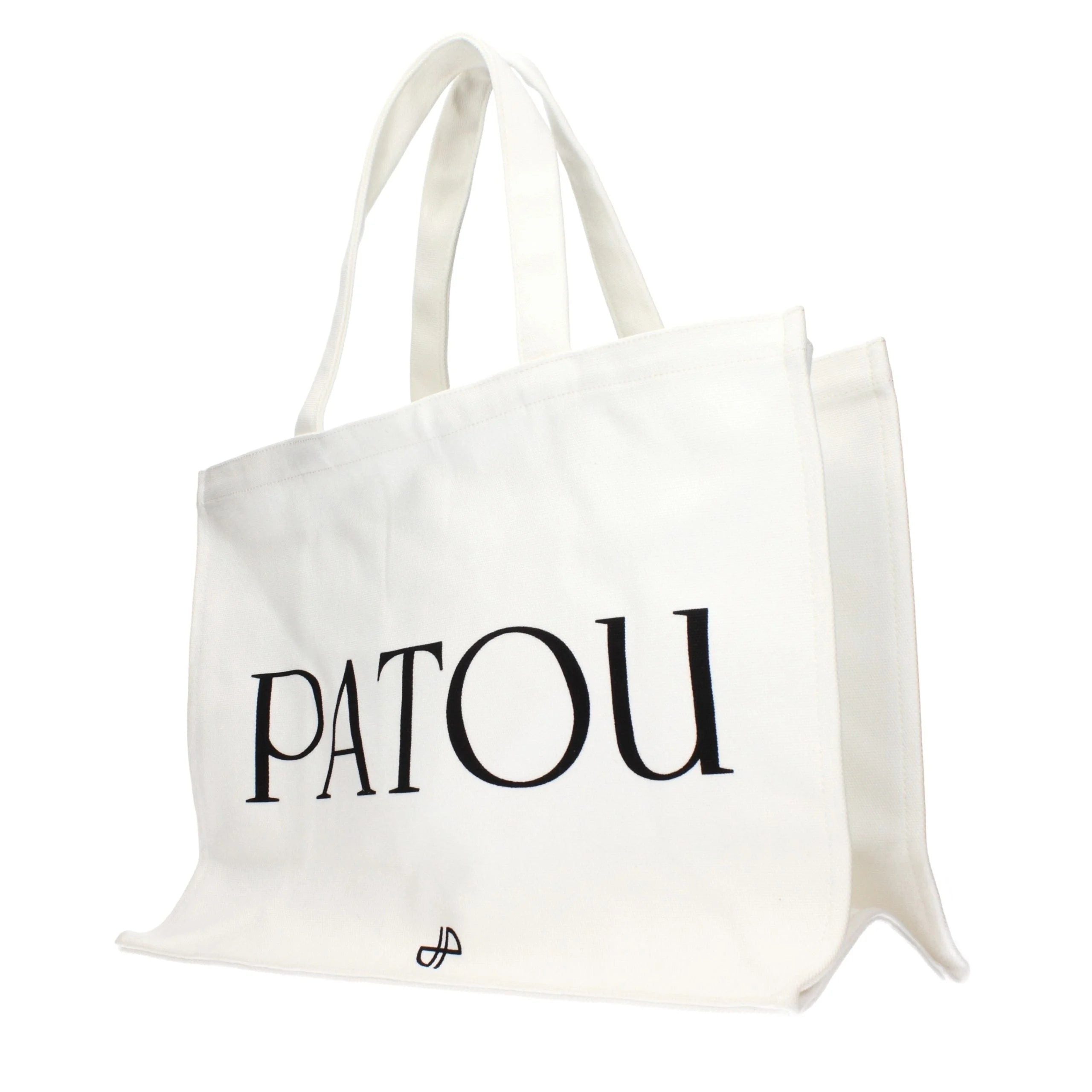 Patou White Fabric Handbag