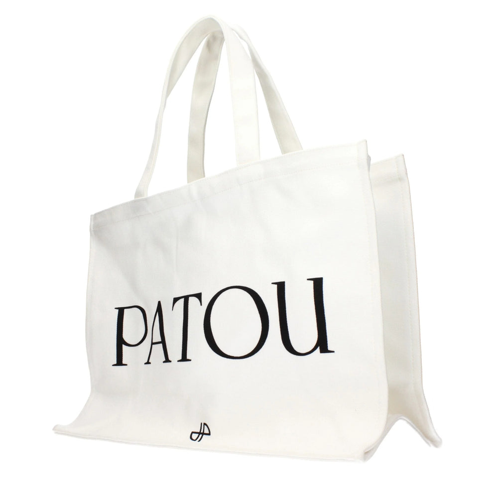 Patou White Fabric Handbag