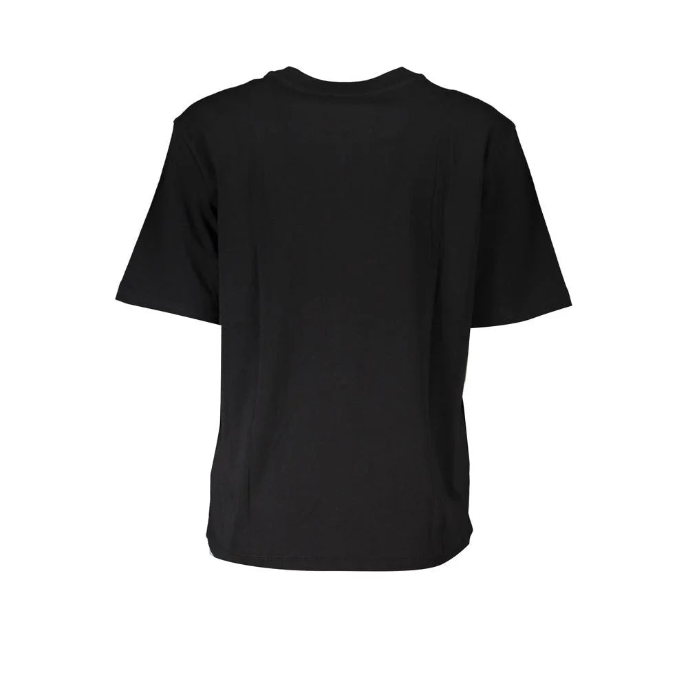 Patrizia Pepe Black Cotton Women T-Shirt - T-Shirts