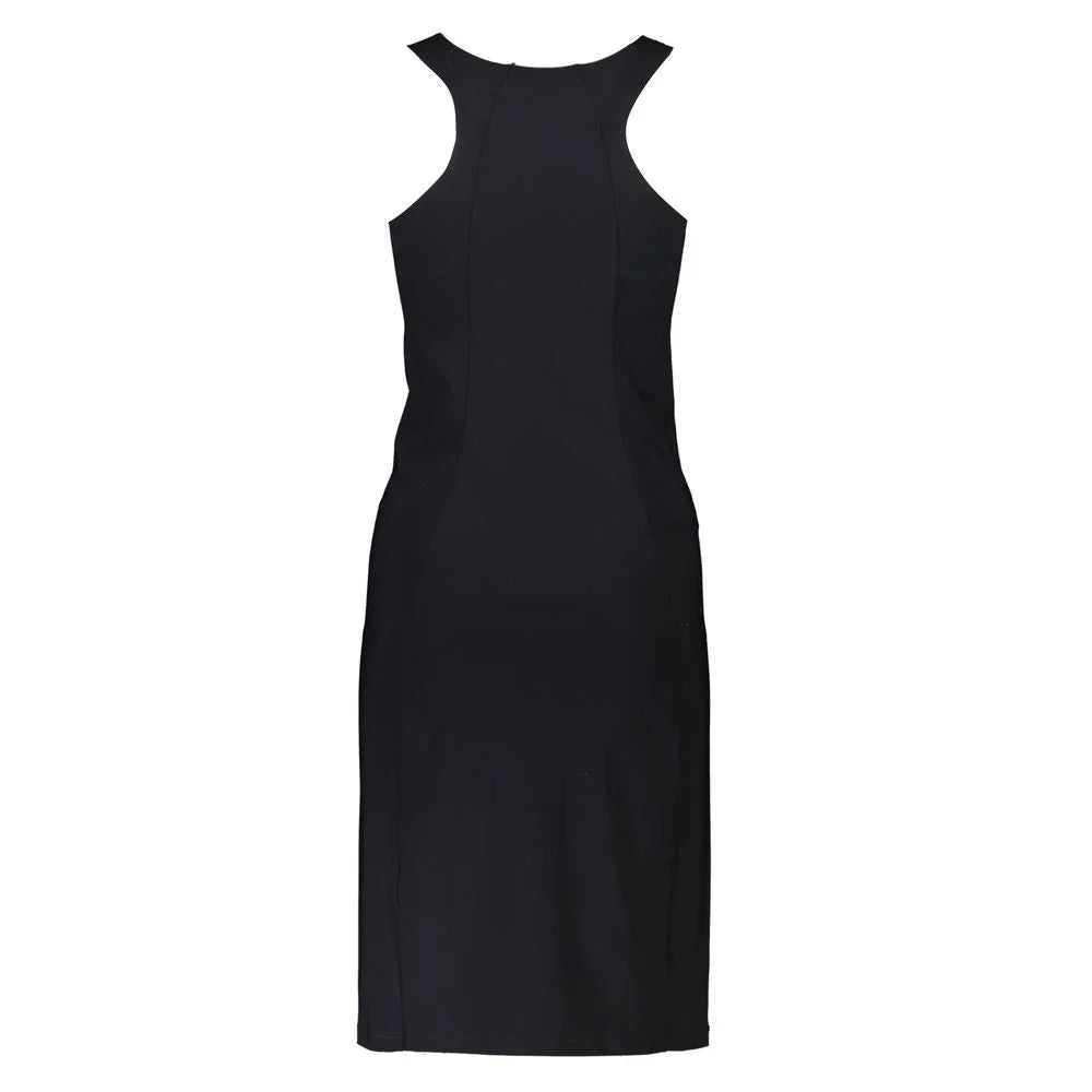 Patrizia Pepe Black Elastane Dress - Dresses
