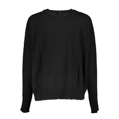 Patrizia Pepe Black Fabric Sweater - Sweaters