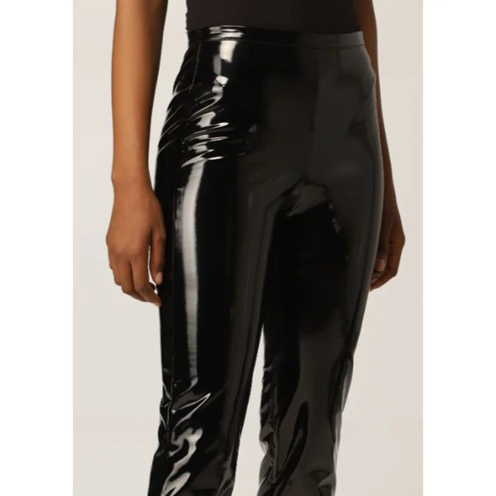 Patrizia Pepe Black Leather Pants - II