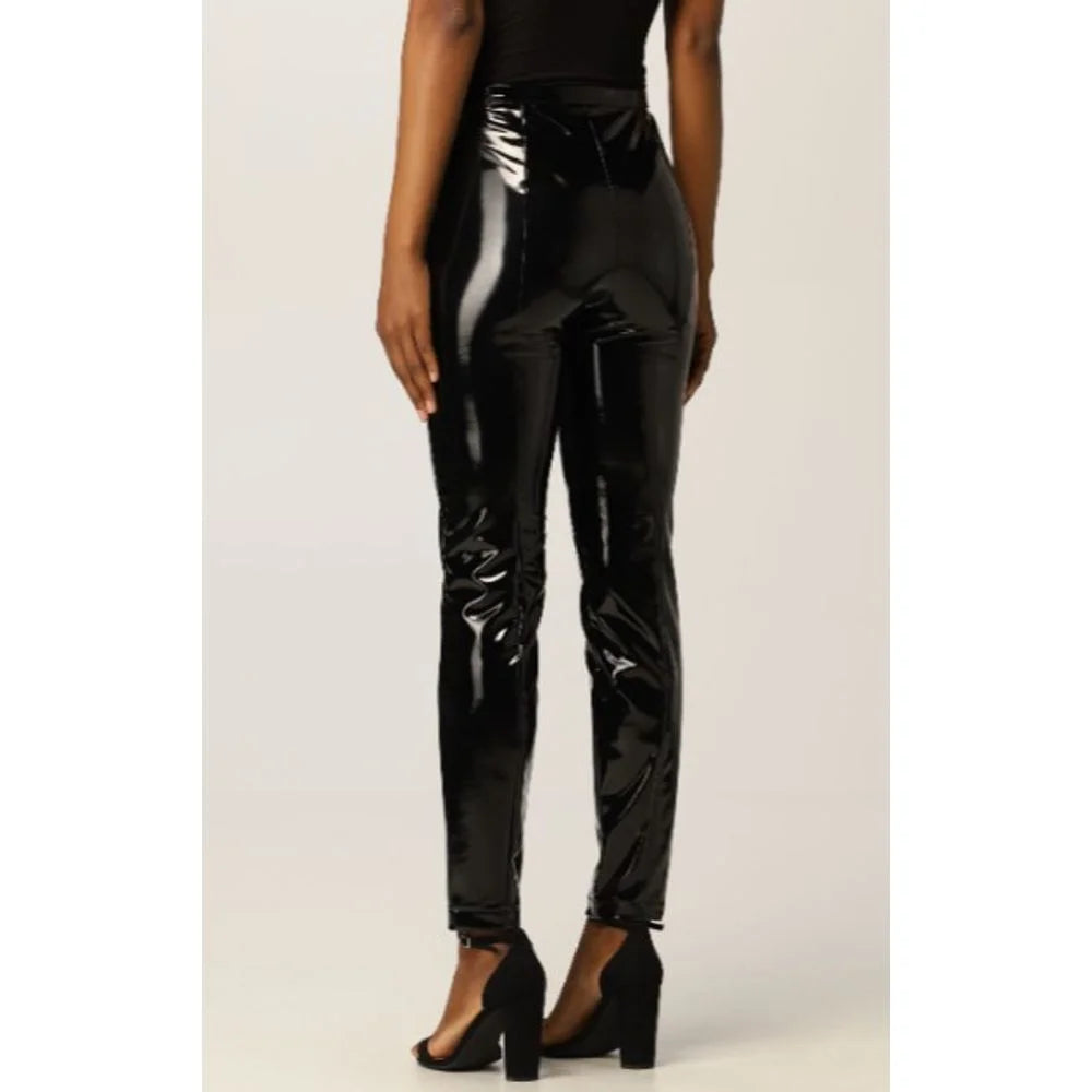 Patrizia Pepe Black Leather Pants - II