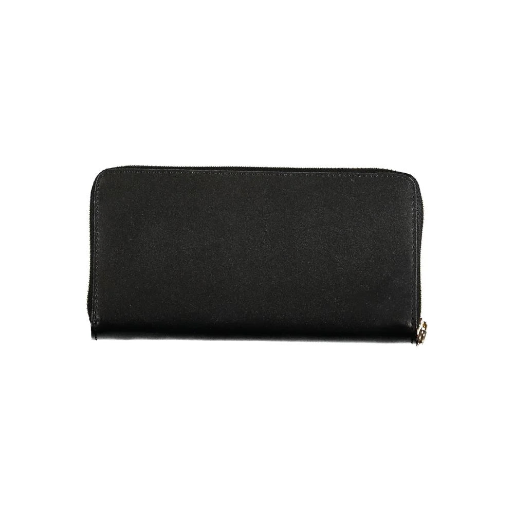 Patrizia Pepe Black Leather Wallet - Wallets