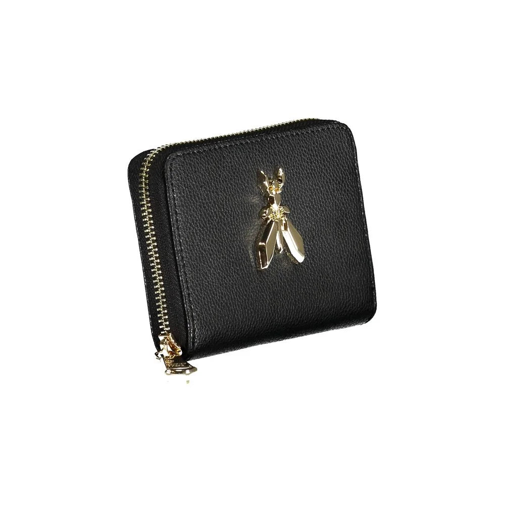 Patrizia Pepe Black Leather Wallet - Wallets