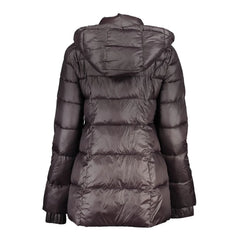 Patrizia Pepe Black Polyamide Jackets & Coat - 40