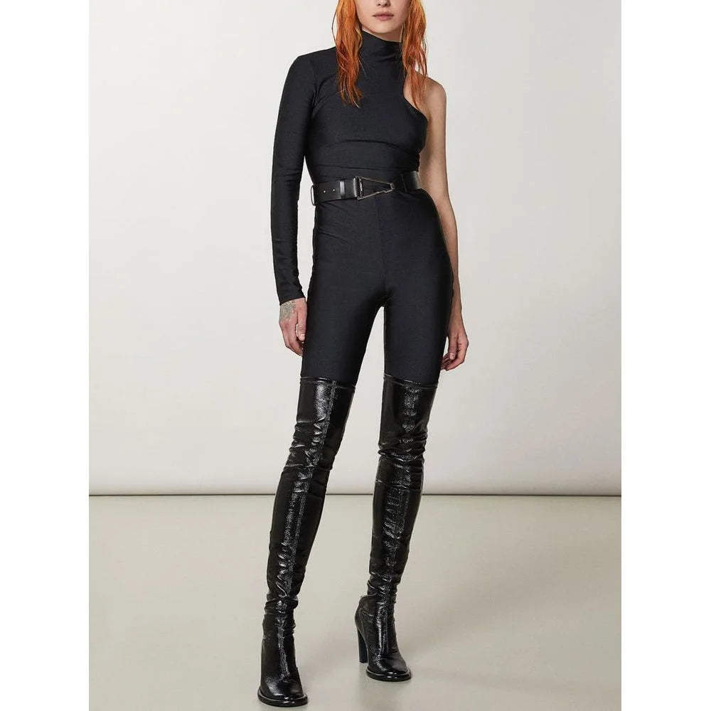 Patrizia Pepe Black Polyamide Jumpsuit - III