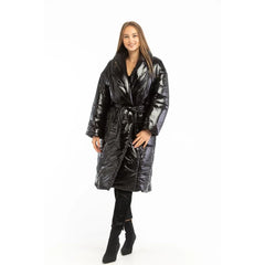 Patrizia Pepe Black Polyamide Parka - IT40