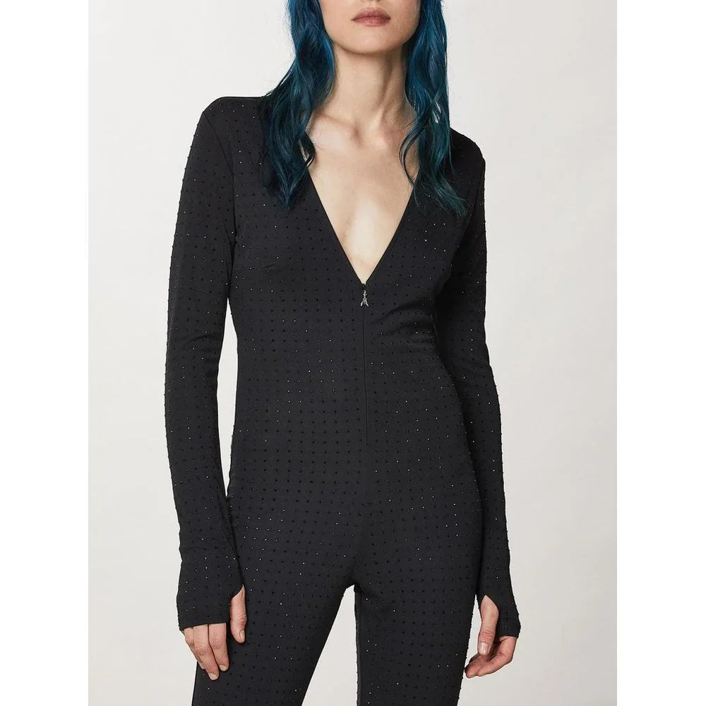 Patrizia Pepe Black Polyester Jumpsuit