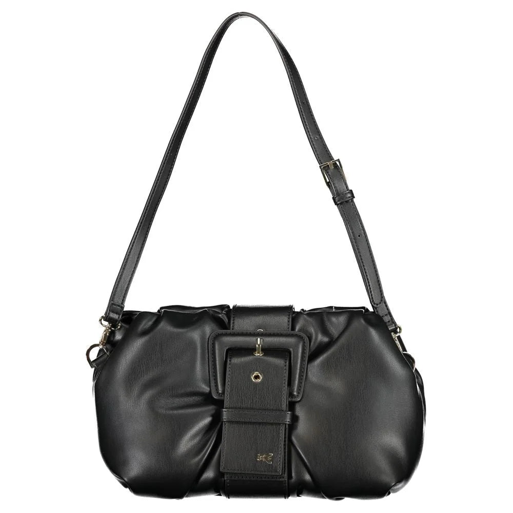 Patrizia Pepe Black Polyethylene Handbag - Shoulder Bags