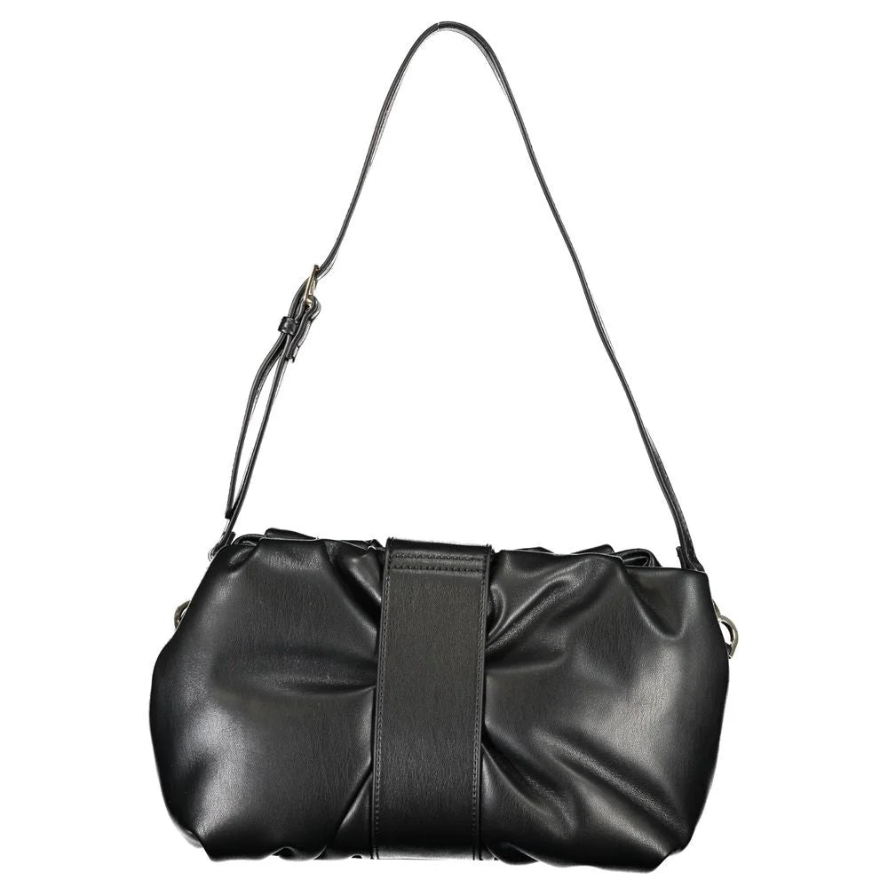 Patrizia Pepe Black Polyethylene Handbag - Shoulder Bags